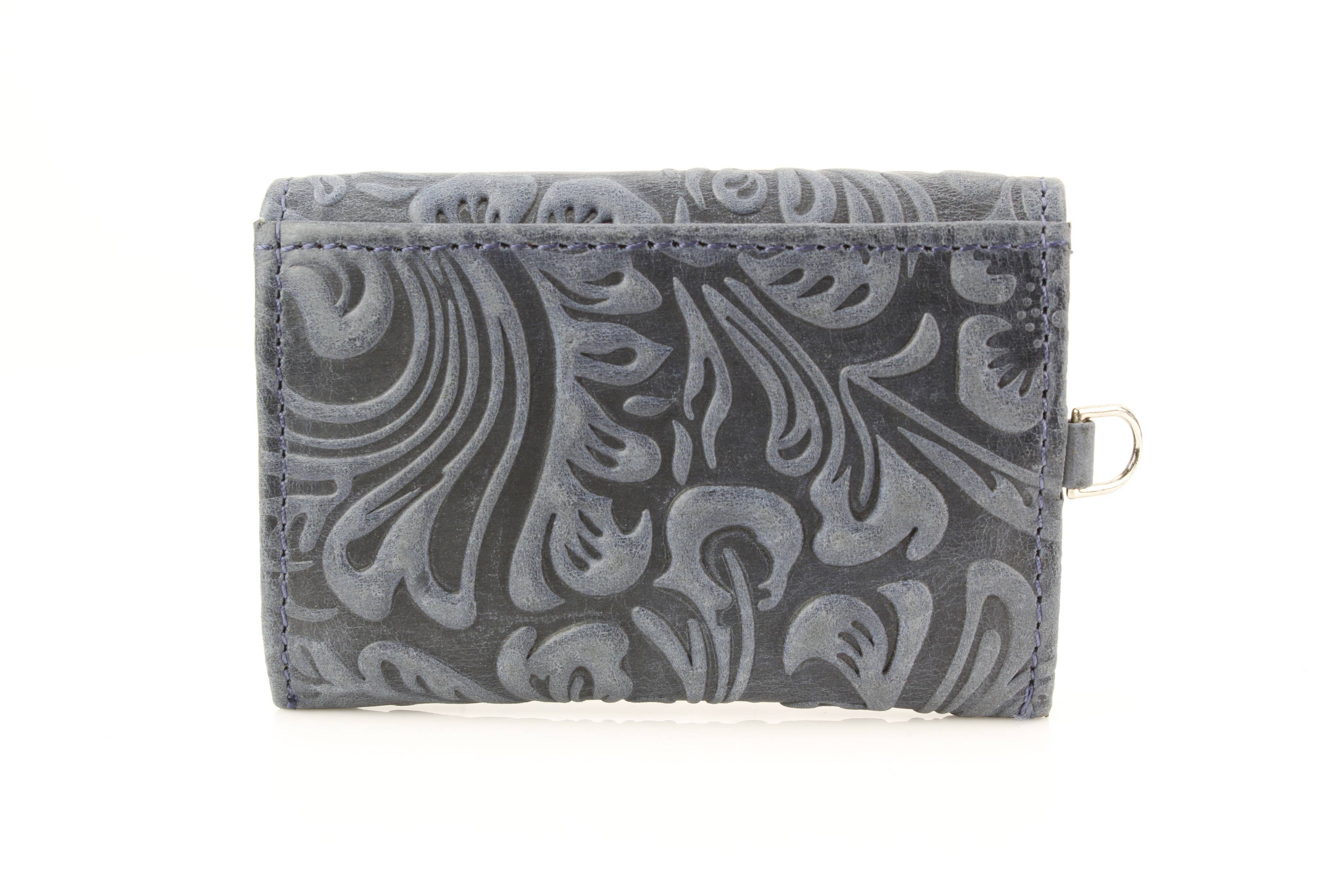 Small Wristlet Floral Filigree Leather ABSLG 41-26102